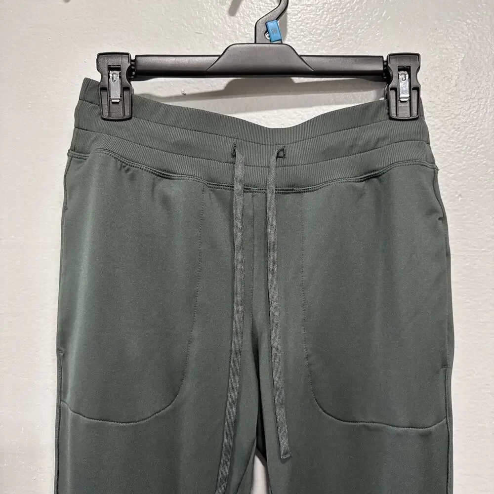 Z by Zella Womens Joggers Pants Pockets Drawstring Waist Size S Green Casual Run - Picture 2 of 11